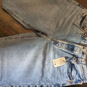 Levi's Light Blue Straight Jeans